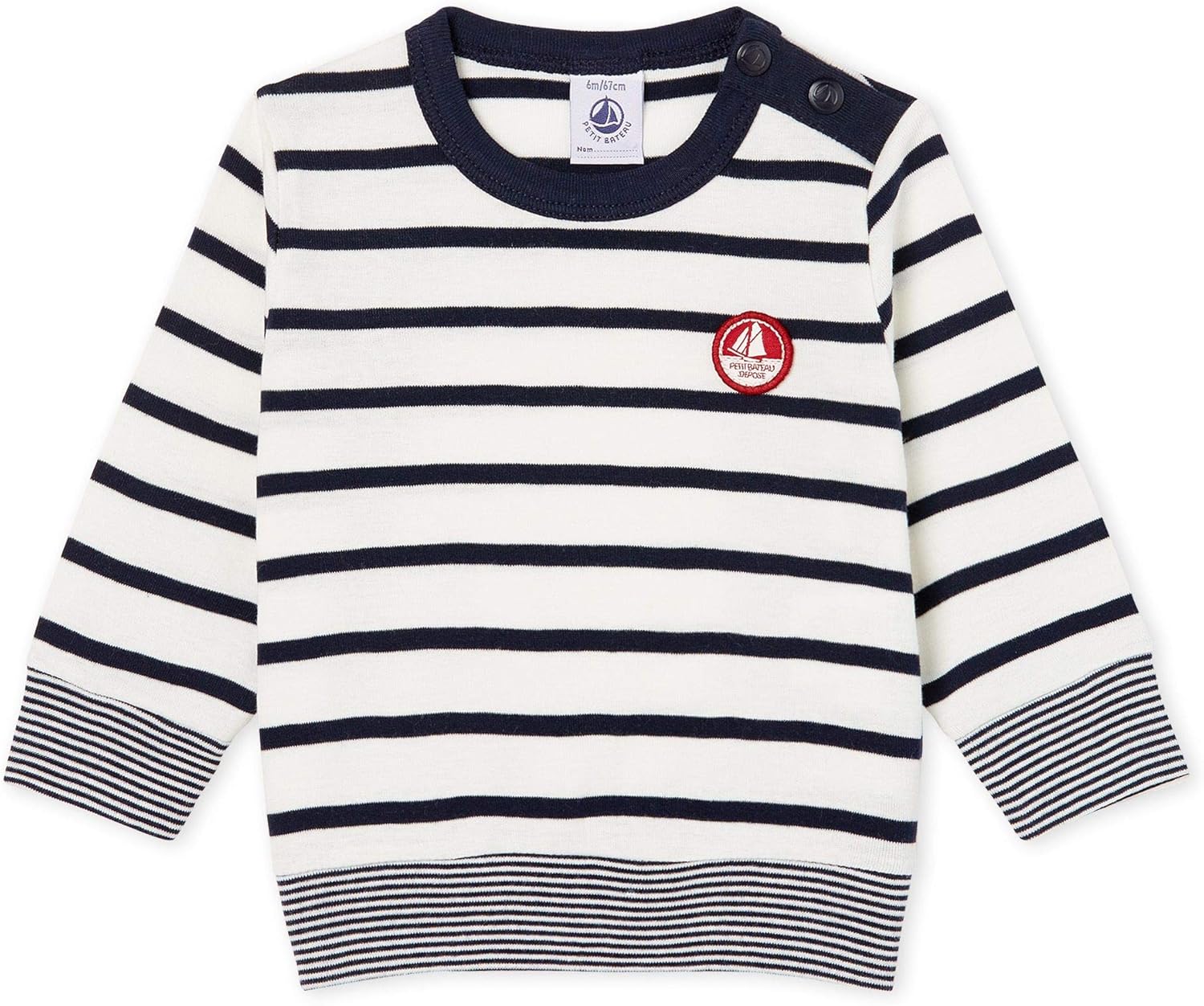 boys striped tee