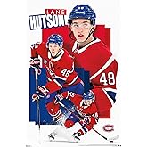 Trends International NHL Montreal Canadiens - Lane Hutson 25 Wall Poster, 34L x 22.4W, Unframed Version
