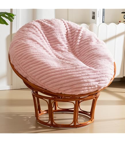 Papasan - Cojín Redondo Para Silla Papasan, Cojín De Asiento