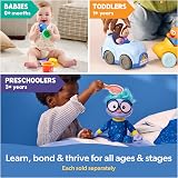 Ms. Rachel 1-2-3 Roll Vehicle with Click-in Figure Pull Back Action Toy view 5