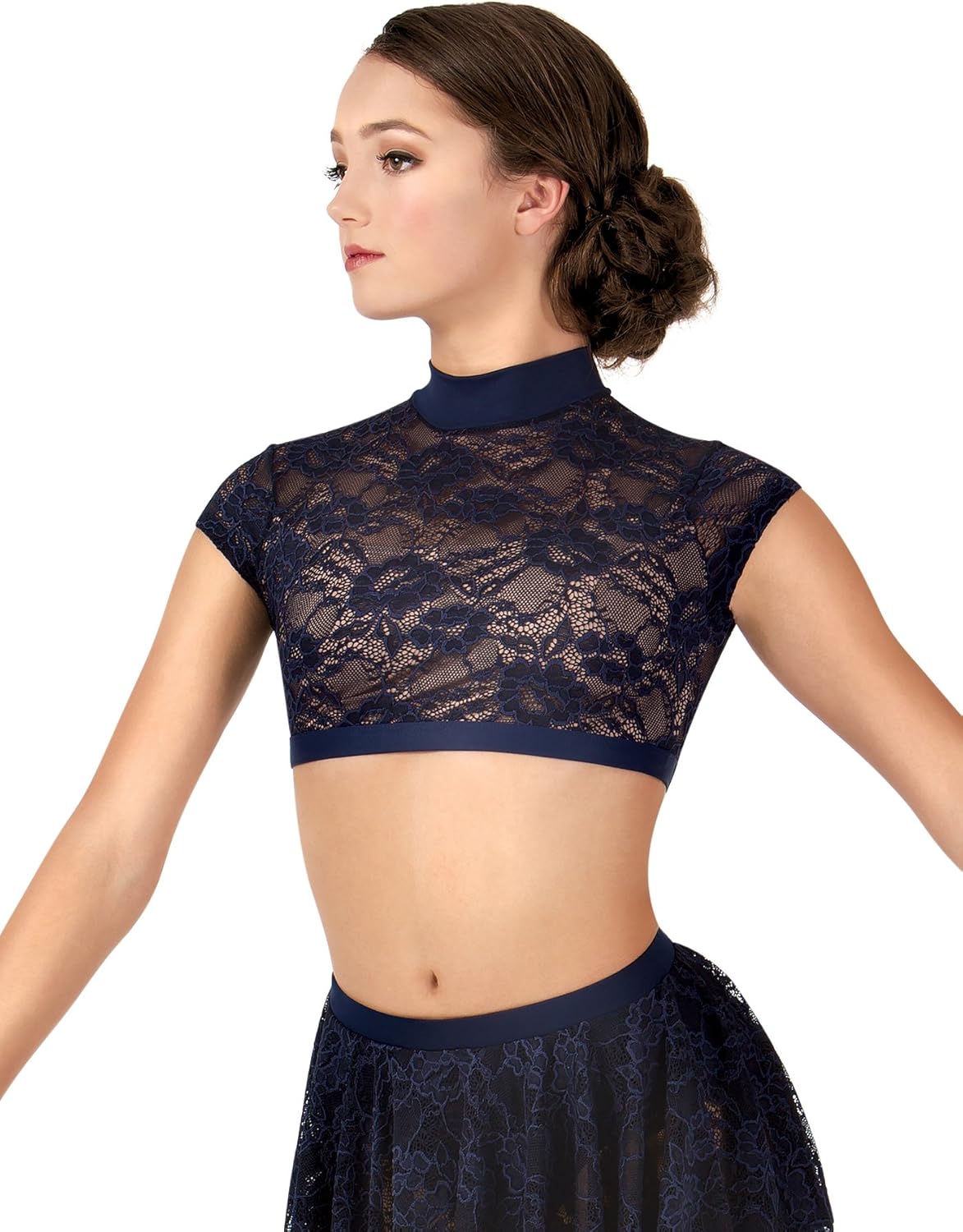 Lace dance crop top Clearance