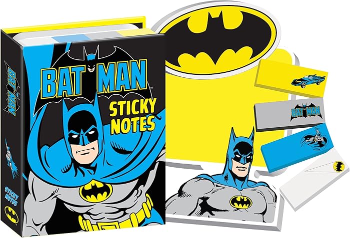 DC Comics Batman Sticky Notes Booklet