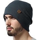 Tough Headwear Cuff Beanie Hat - All-Season Winter Cap - Stretch Fit Women & Mens Beanie - Durable Knit Unisex Winter Caps