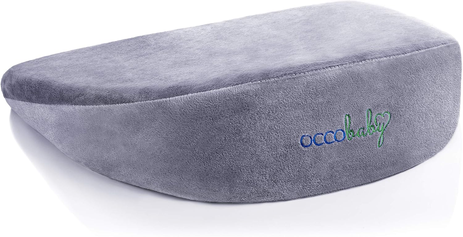OCCObaby Pregnancy Pillow, Memory Foam Body Wedge for Belly, Knees and Back Support, Reversible Maternity Pillow with Removable Cover and Travel Bag: Kitchen & Dining