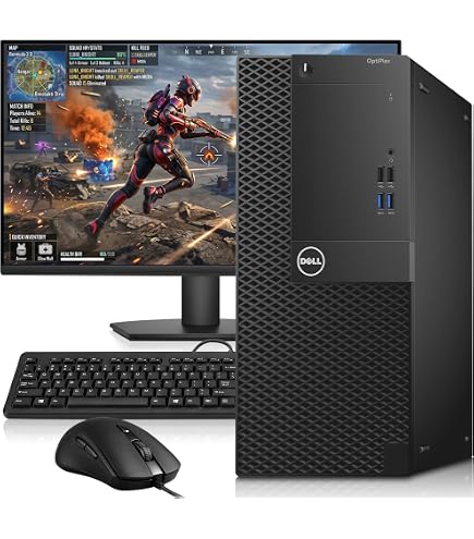 Amazon.com: Dell Gaming Tower Desktop PC – Intel Core i5-6500 6th