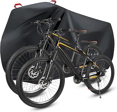 Funda bici exterior impermeable, Anti UV Lluvia Nieve Polvo, 210D Oxford
