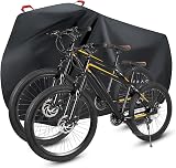 Faireach Bike Cover for 2 Bikes Waterproof UV Resistant 78.7x43.3x33.5 in