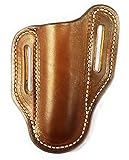 Brown Folding Hunter Leather Knife Sheath