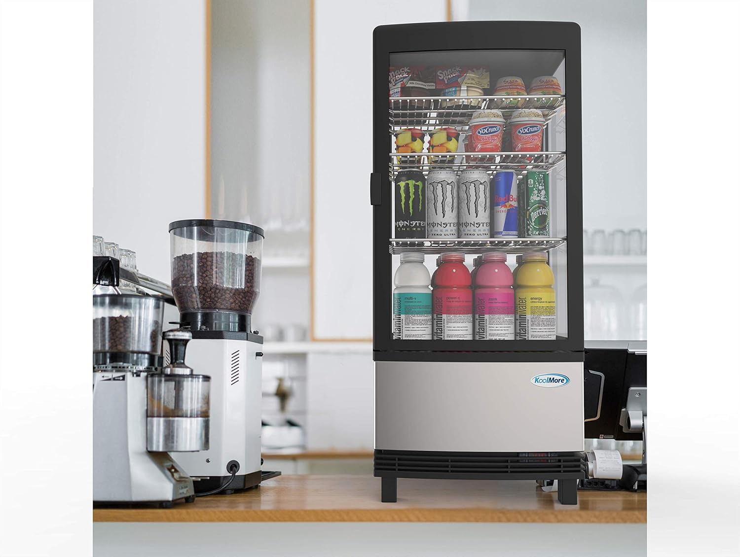ft Capacity KoolMore Countertop Refrigerator Display Case Commercial