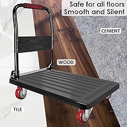 Finnhomy 3 Inch Swivel Casters Wheels Set of 4