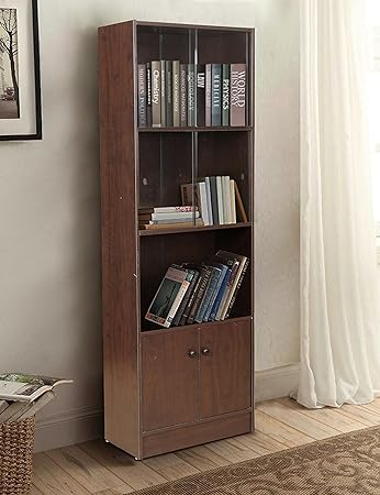HomeTown Lara 830027726001 Book Case (Textured Finish, Wenge)