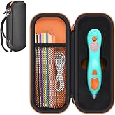 GWCASE Removable Foam Insert Case for 3Doodler Start+ Essentials 3D Pen，Black