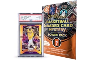 PALOS DESIGNS Zoo Packs NBA Basketball PSA Graded Card Mystery Power Pack - Amazon Exclusive