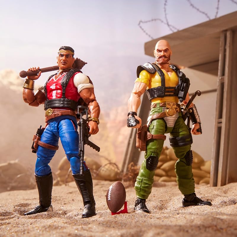 Série Classificada #193, David Red Dog Taputapu e Varujan Taurus Ayvazyan, Conjunto de Figuras de Ação de 15 cm com 20 Acessórios — foto 2 de 8