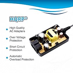 HQRP AC Adapter Compatible with JVC Everio AP-V14U