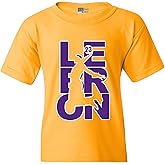 Beach Open L23 Fan Wear 23 LA Basketball DT Youth Kid T-Shirt Tee