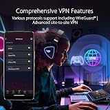 ASUS ROG Rapture GT-BE98 Pro Quad-Band WiFi 7 Gaming Router 320MHz 10G view 9