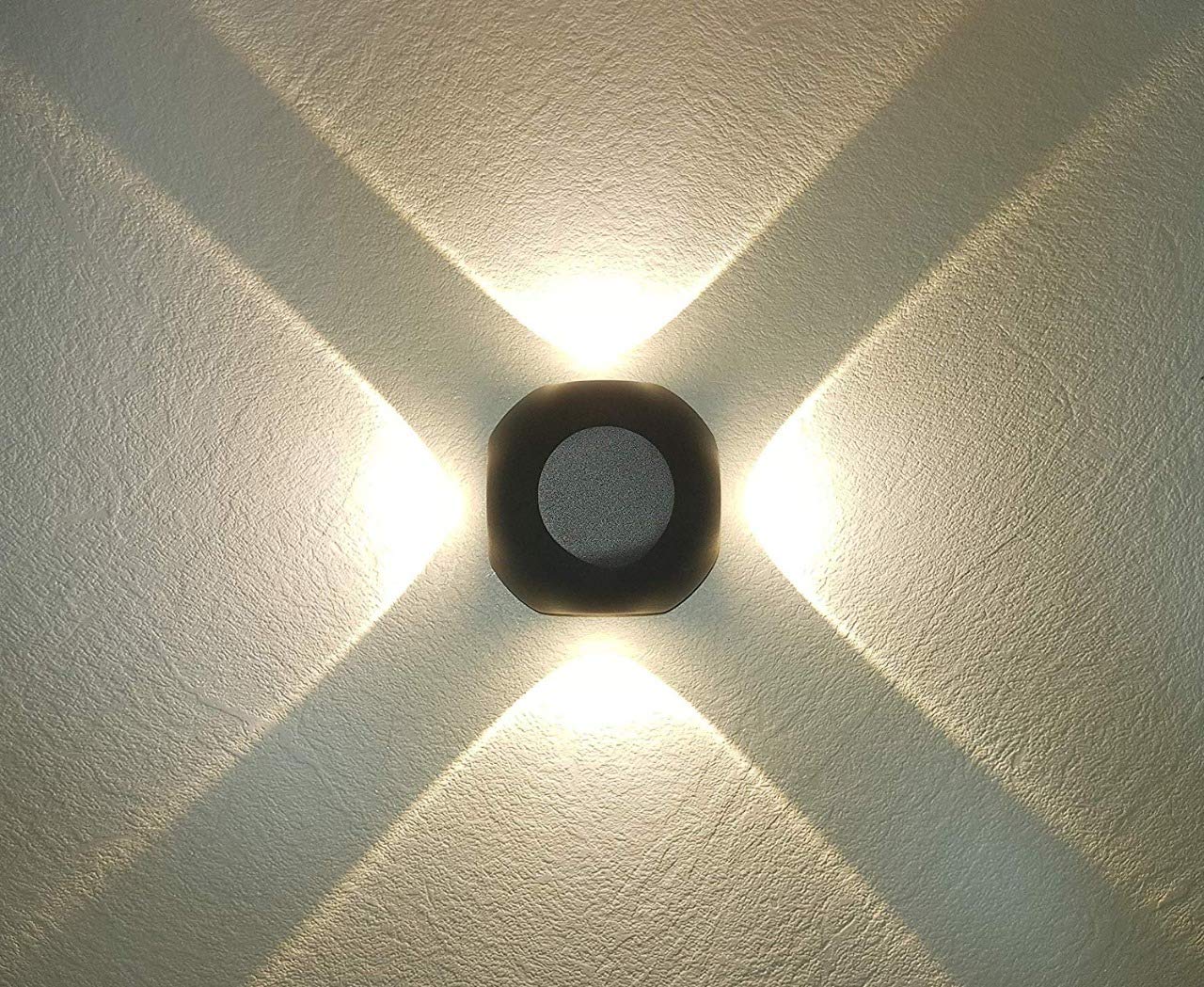 SPARC LIGHTS® 12W Up Down Outdoor LED Waterproof 4 Way Exterior Wall