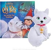 The Elf on the Shelf Elf Pets Arctic Fox Book &amp; Plush | Includes Arctic Fox plush, storybook, snow globe charm and adoption certificate.
