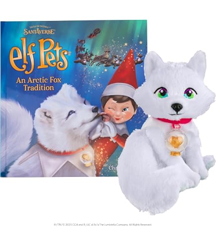 Amazon.com: The Elf on the Shelf Boy and Arctic Fox Value Pack