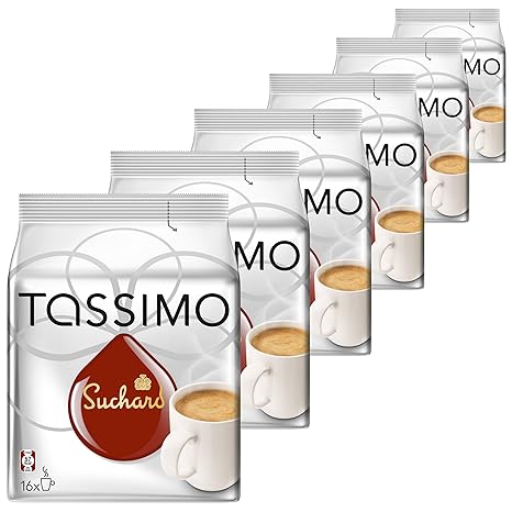 Tassimo Suchard Kakao-Spezialität, Schokolade, Kapsel, 6 x 16 T-Discs