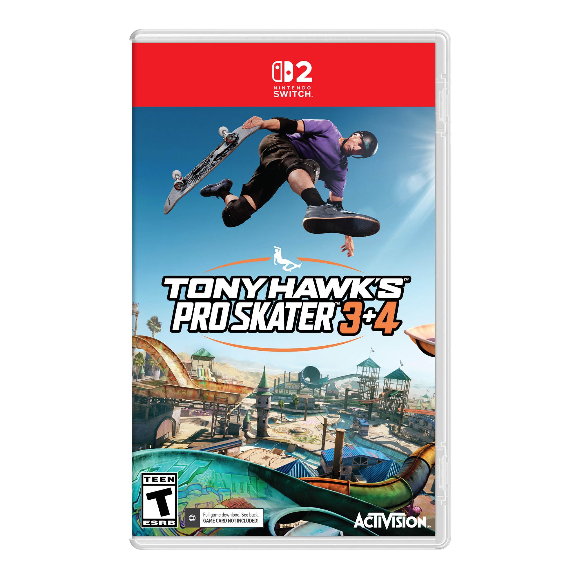 Photo 1 of ***NO cartridge only game code***Tony Hawk's™ Pro Skater™ 3 + 4 – Standard Edition – Nintendo Switch 2 [Code in box]