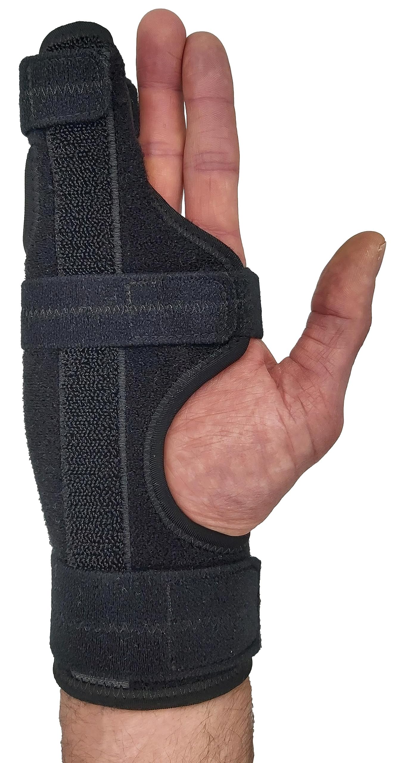 Metacarpal Finger Splint Hand Brace | Little Pinky Finger Splint For Boxer Fractures l Broken Ring or Hands Cast |Trigger Immobilizer Straightener l Ulnar Gutter Support | Boxer Brace | RIGHT S/M