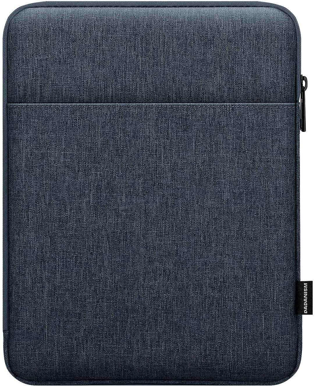 Dadanism 9-11 Inch Tablet Sleeve Bag Carrying Case with Pocket for iPad 10.2 2021-2019, iPad 10th Gen 10.9 2022, iPad Pro 11 2021-2018, iPad Air 5/4 10.9 2022/2020, Galaxy Tab A8 10.5 2022, Space Gray