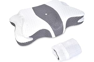 H HOKIZU Cervical Pillow Case for chxxy Cervical Neck Pillow, Replacement Cover Fits Others Sand Shape and Size Memory Foam P