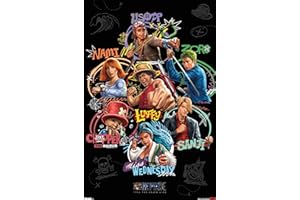 Netflix One Piece: Season 2 (2026) - Straw Hat Grid Wall Poster, 34L" x 22.4W", Unframed Version
