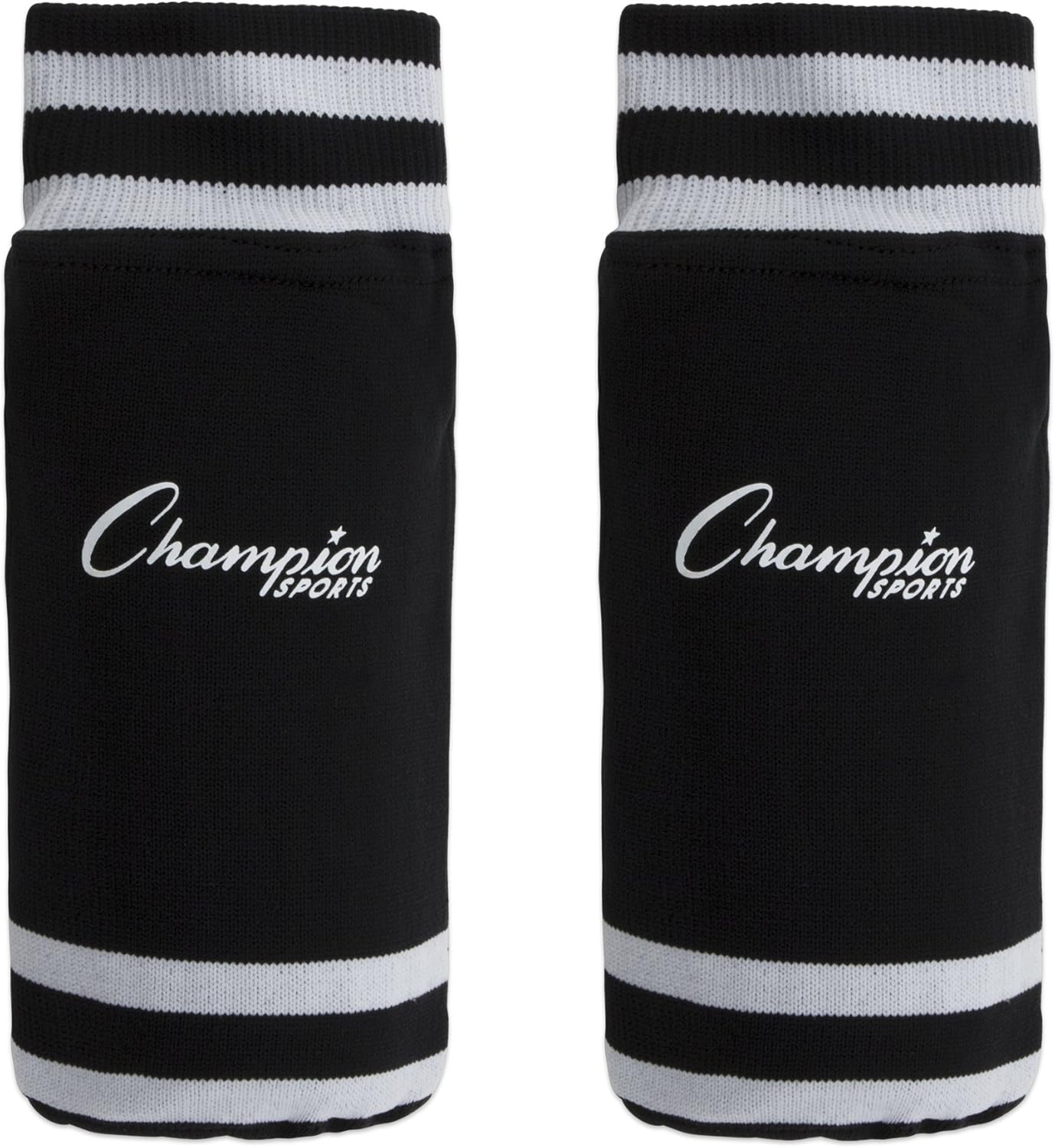 Champion Sports SL4B Youth Sock Style Soccer Shin Guards - Ages 4-6, Black, Small : Soccer Shin Guards : Clothing