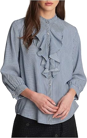 karl lagerfeld ruffle blouse