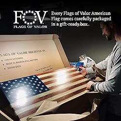 Flags of Valor American Flag Challenge Coin
