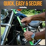 FORTEM Ratchet Straps 748kg 4 Pack 4.6m x 2.54cm with Soft Loops view 4