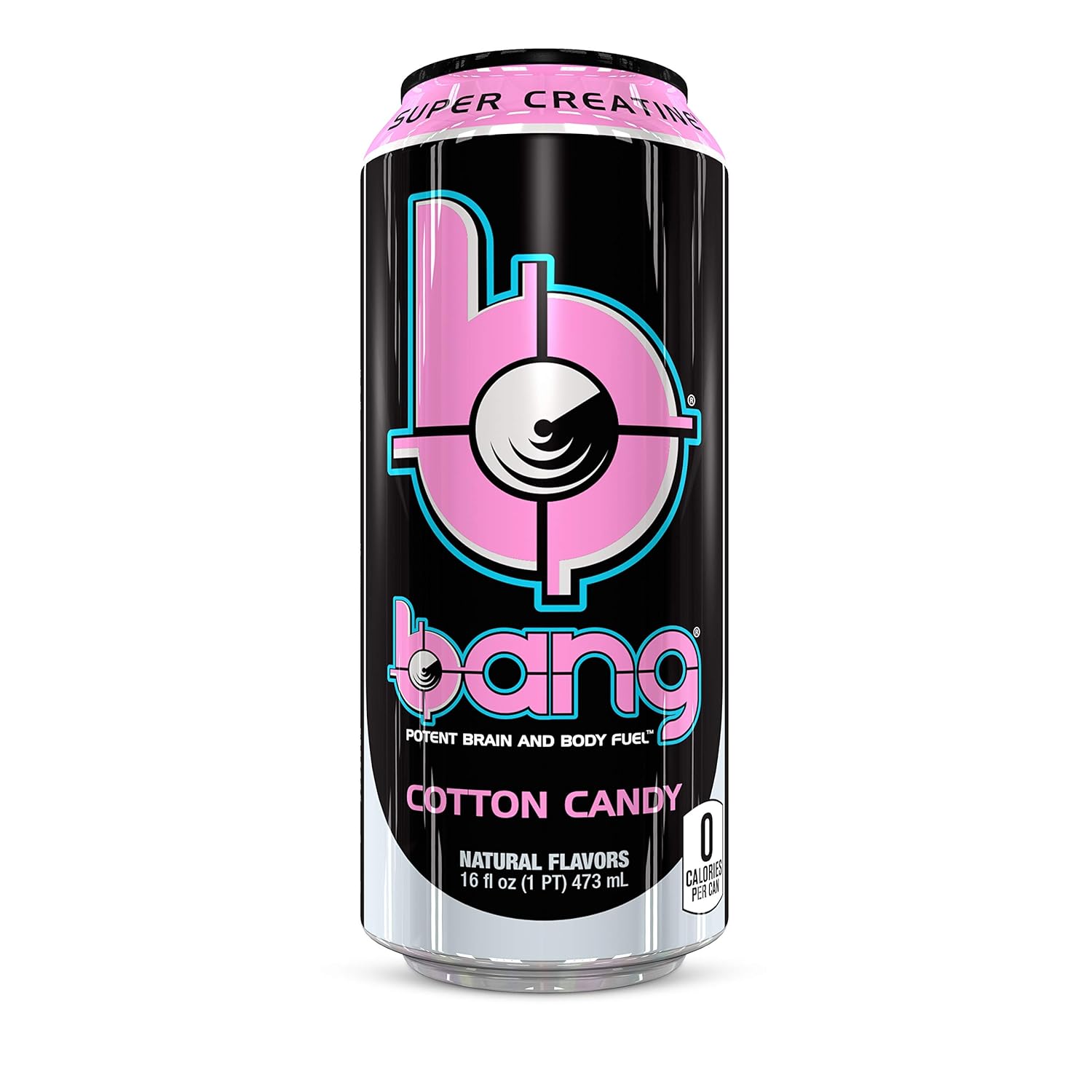 Bang Power Punch Energy Drink, 0 Calories, Sugar Free with Super Creatine, 16 Fl Oz (Pack of 12) : Sports Nutritional Supplements : Grocery & Gourmet Food