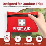 General Medi Mini First Aid Kit 92 Pieces Portable Travel Red view 4