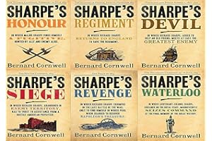 Bernard Cornwell Richard Sharpe Series 16 to 21, 6 Books Set (Revenge, Regiment, Waterloo, Siege, Devil, Honour)