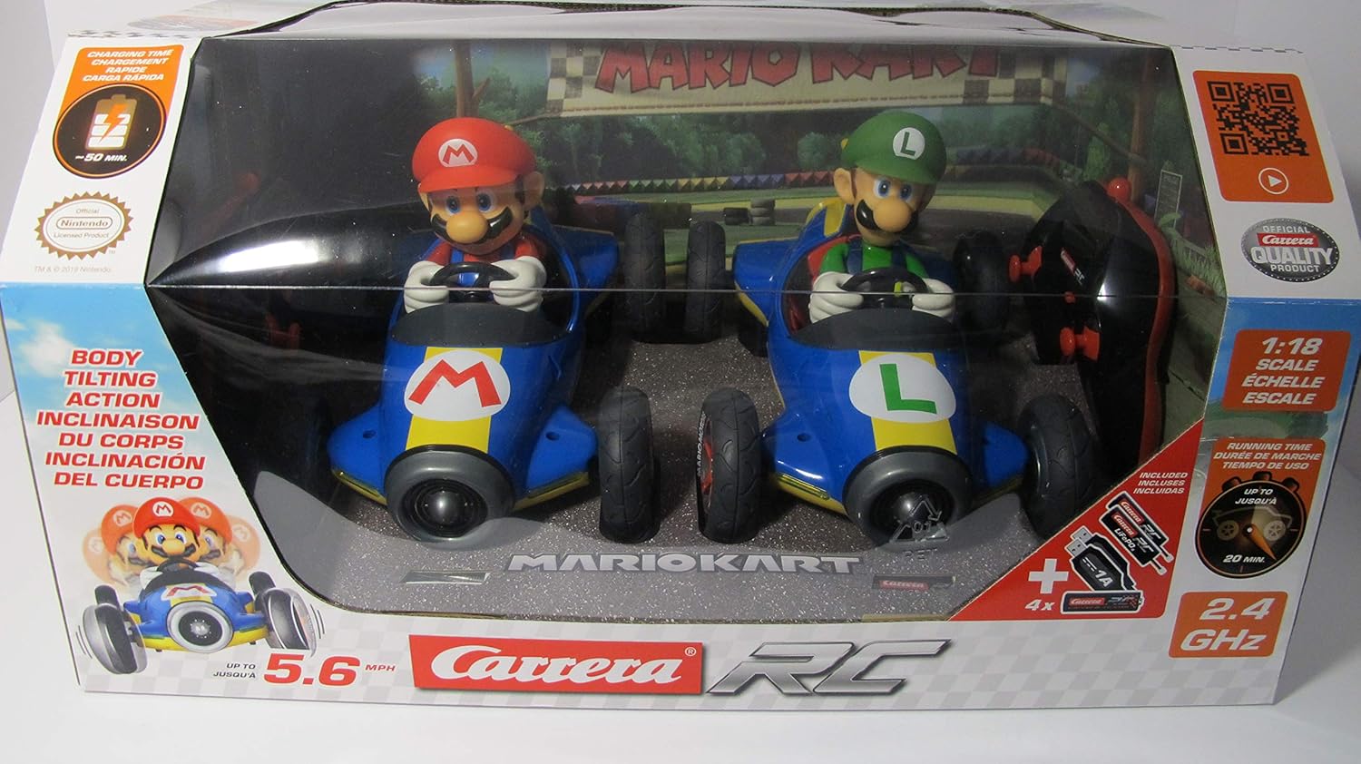 carrera rc mario kart 8