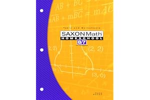 Testing Book: 3rd Edition (Saxon Math 8/7 Homeschool)