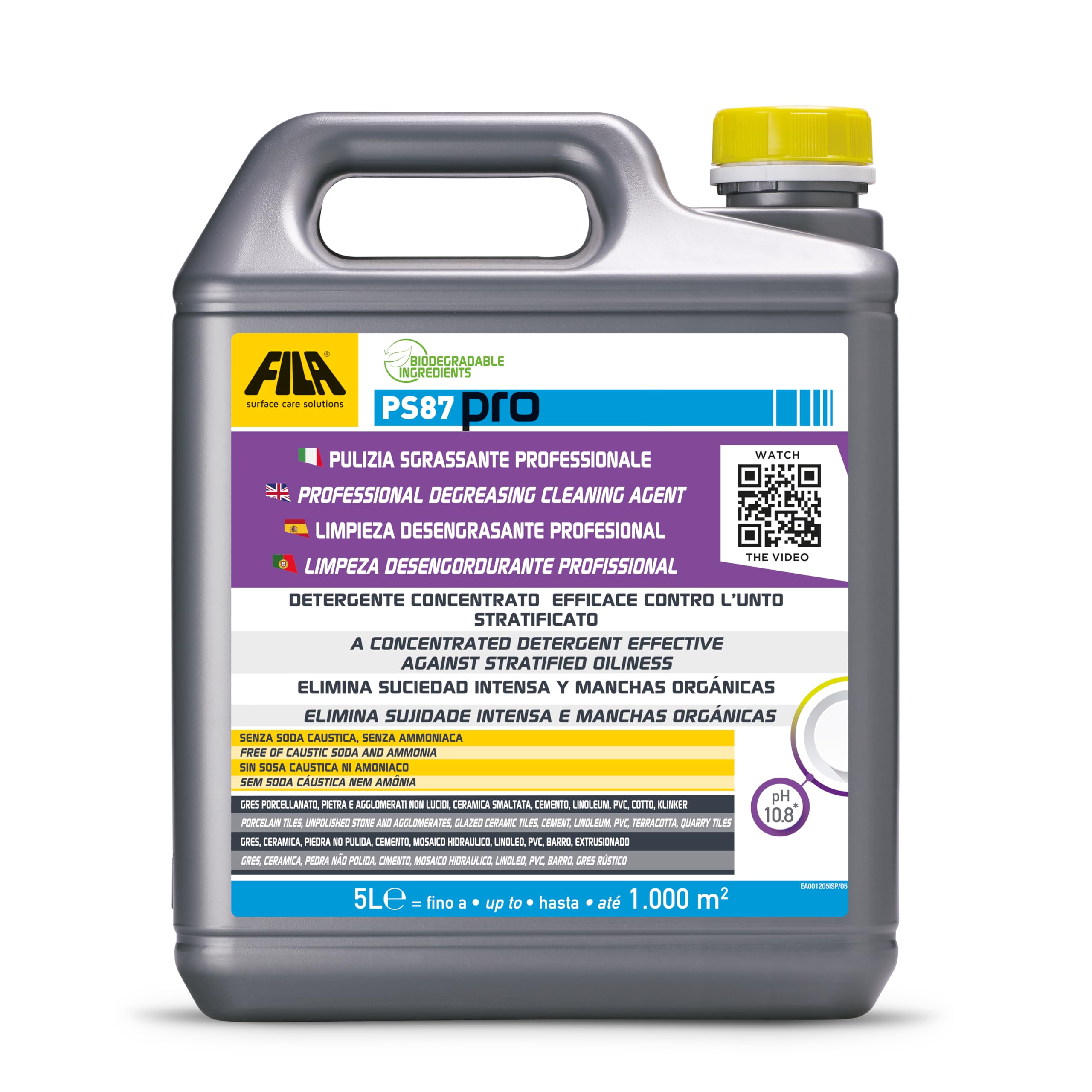 FILA Surface Care Solutions PS87 PRO Degreaser and Wax Cleaner PS87 Pro