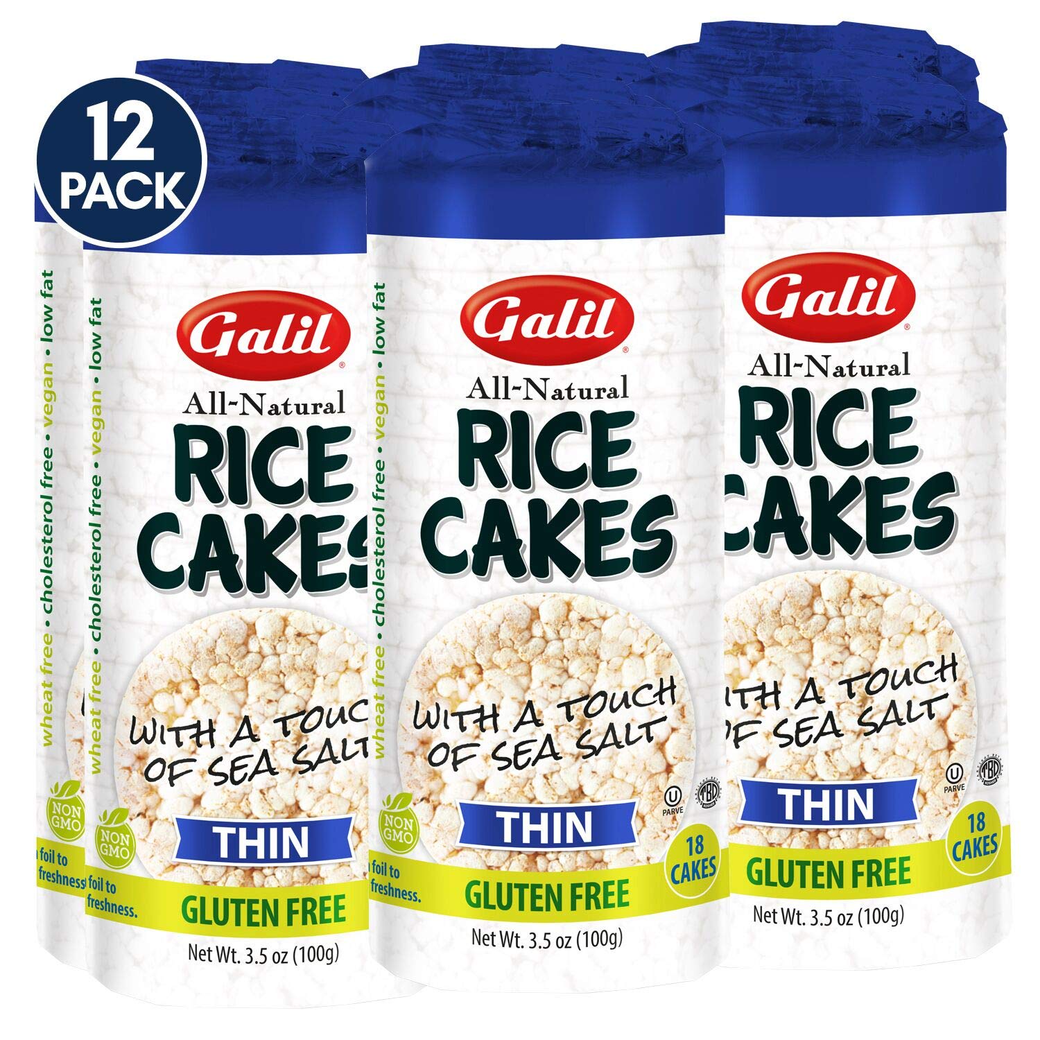 Galil Rice Cakes With Sea Salt All NaturalNon GMO