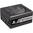 Corsair RM850x 80 Plus Gold, 850 Watts, Fully Modular ATX Power Supply Unit - Black