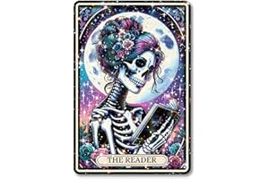 APPALACHIAN ARTISANS Clear Back Cover Insert for Kindle, The Reader Tarot Card, Bookish Card Insert for E Reader, Kindle Decor, Booktok Sticker Case Insert, Book Gifts for Women (Kindle Paperwhite 12th Generation)