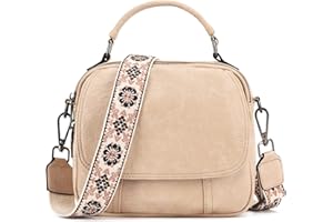 OPAGE Small Crossbody Bags for Women Trendy, Soft PU Leather Womens Crossbody Purse Shoulder Handbags