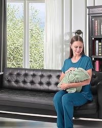 Rnxrbb 3 Piece Postpartum Nursing Pajamas Set