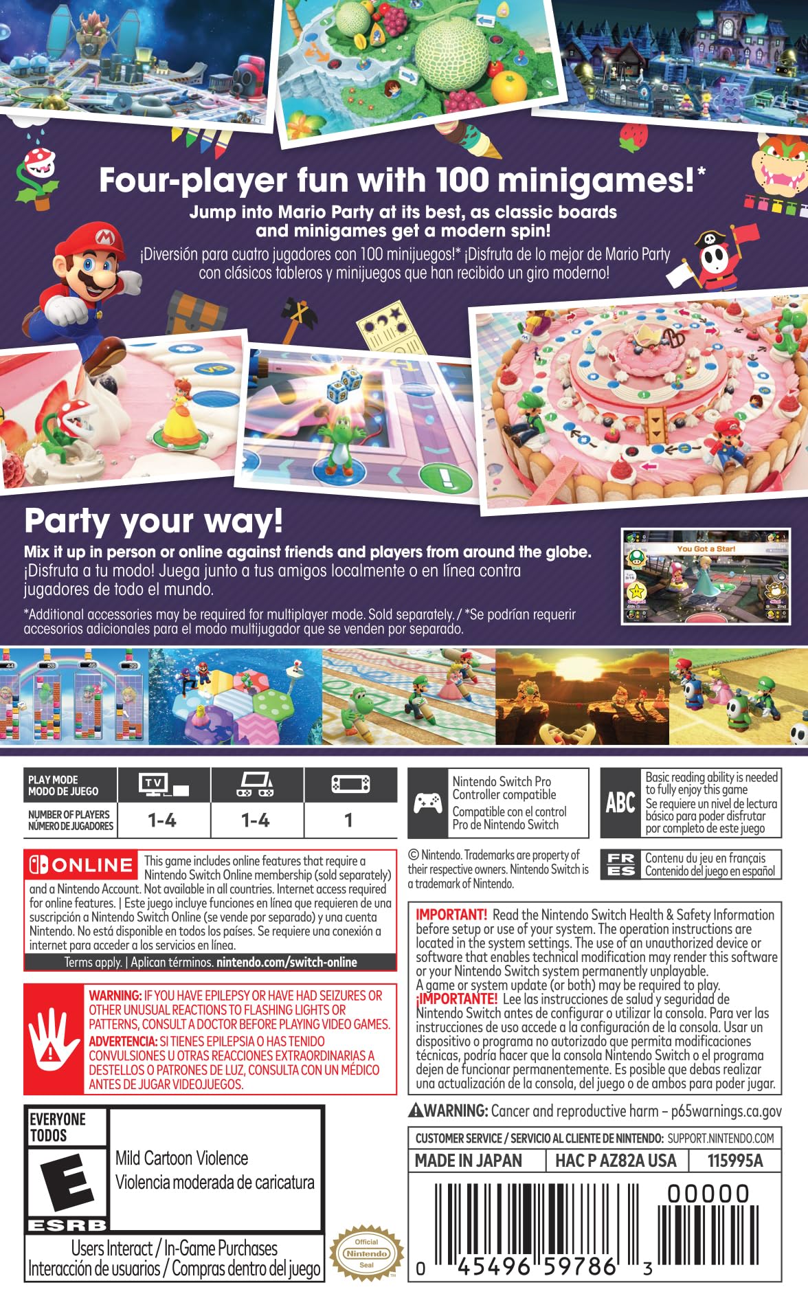 Mario Party Superstars - US Version Mario Party Superstars - US Version Nintendo Switch Nintendo Switch Digital Code