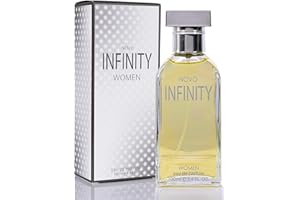 NOVOGLOW Novo Infinity for Women - 3.4 Fluid Ounce Eau De Parfum Spray Refreshing Mix of Citrus Floral & Musk Fragrances Smell Fresh All Day Long Lovely Gift Occasions