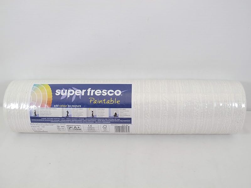 Superfresco Easy Bark Paintable Heavy Duty Wallpaper Classic Design