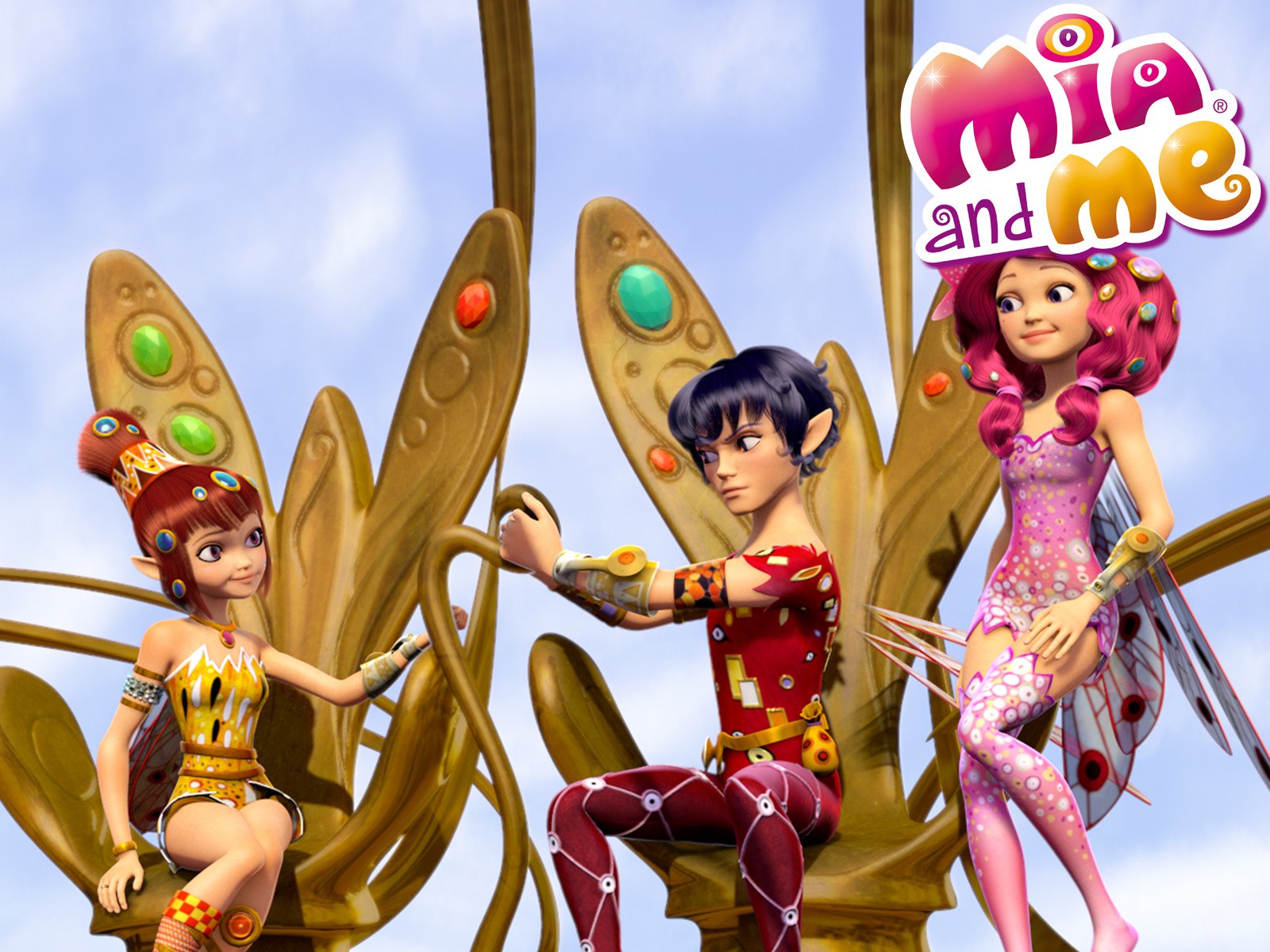 Mia And Me Mo Und Yuko While Mo And Yoko Are Resting After A Race 