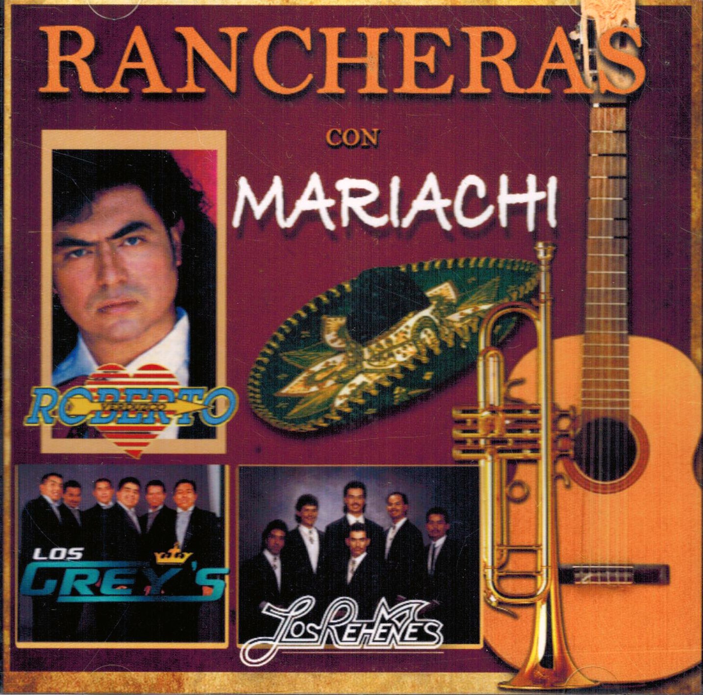 Los Greys Los Rehenes Roberto Verduzco Rancheras Con Mariachi Varios Artistas Morena 1510 Amazon Com Music rancheras con mariachi varios artistas